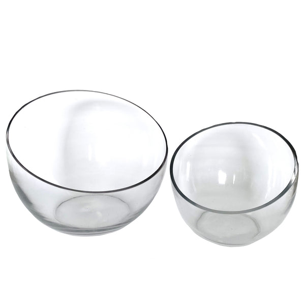 Slanted Glassware Bowl