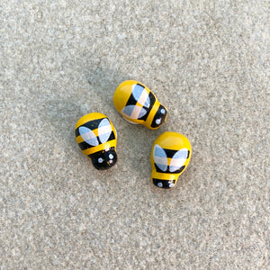 Bumble Bees Stick On Figurines